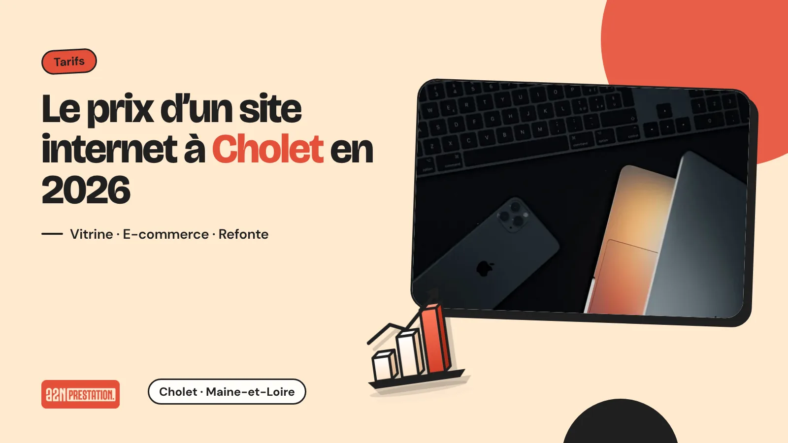 Quel est le prix d’un site internet à Cholet en 2026 ?