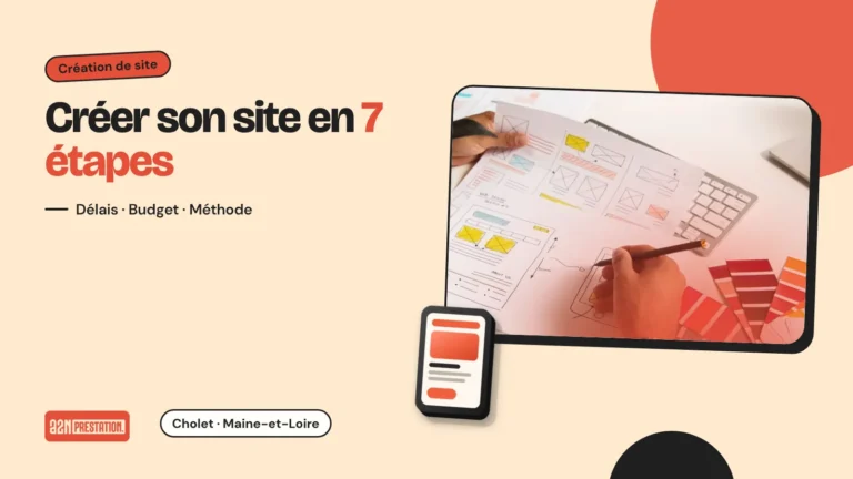 Créer son site internet en Maine-et-Loire : les 7 étapes, du premier appel à la mise en ligne