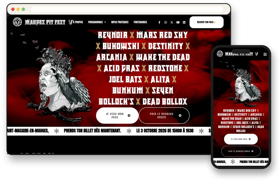 Site du Mauges Pit Fest
