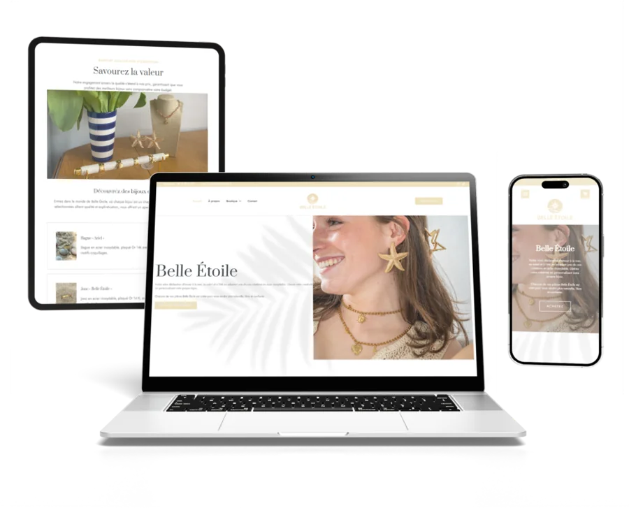 Site e-commerce Belle Étoile