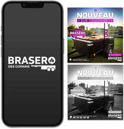Brasero des copains