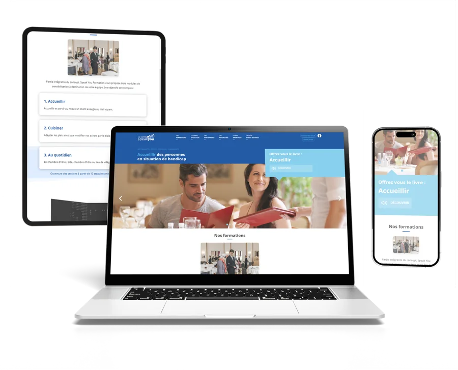 Site vitrine Speak You
